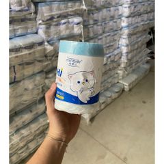 Combo 100 túi rác siêu dai có quai cầm hình gấu