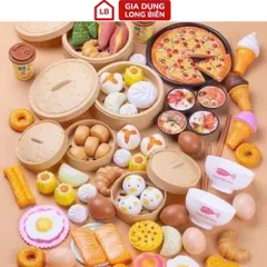 Bộ Đồ Chơi Bánh Bao Siêu Yêu Cho Bé - Hộp 88 Chi Tiết Sáng Tạo