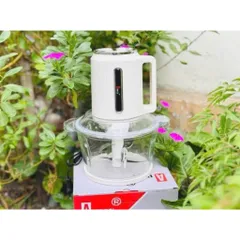 Máy Xay Thịt Thủy Tinh Cao Cấp AMEY - Dung Tích 2L, Công Suất 300W