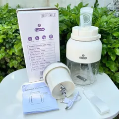 Máy xay sinh tố cầm tay GROPA G7-606 dung tích 1000ml - Máy xay tích điện không dây đa năng mini tiện lợi