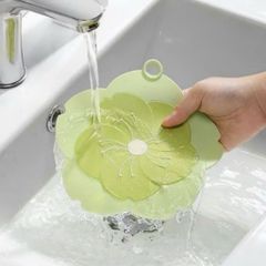 Nắp Bịt Cống Silicon Hình Hoa Cao Cấp - Miếng Lót Chặn Rác, Ngăn Mùi Hôi, Chống Côn Trùng Cho Nhà Tắm, Nhà Bếp (Mẫu Mới)