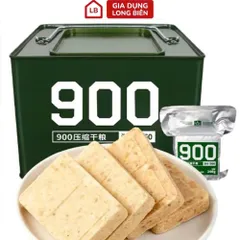 Lương Khô Quân Đội 900 Ba Sao Loại 4kg - Dinh Dưỡng Cao, Tiện Lợi