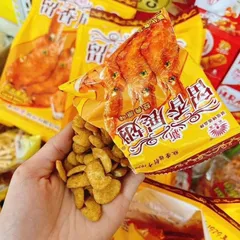 Bimbim Snack Cánh Gà Bịch To 318g - Gồm 18 Gói Nhỏ Tiện Lợi Cho Mọi Dịp