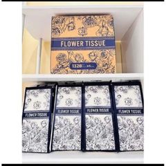 Giấy Rút Treo Tường 5312 Tờ 4 Lớp C&E FLOWER TISSUE - Cao Cấp và Tiện Lợi