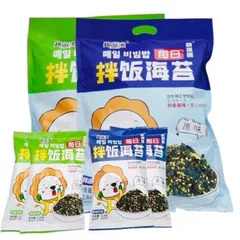 Combo 3 Gói Rong Biển 128Gr Rong Biển Ăn Liền Rong Biển Trộn Cơm Cho Bé Giòn Rụm Thơm Ngon Rong Biển Rắc Cơm