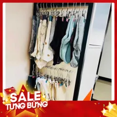 Móc Inox Kẹp Quần Áo Bọc Nhựa - Tiện Lợi và Bền Bỉ