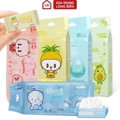 Khăn Giấy Ướt Mini Bịch 8 Gói - Tiện Lợi, Đa Năng Cho Mọi Gia Đình
