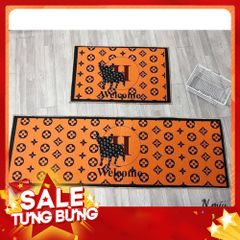 Combo 2 thảm bếp mẫu mới 2 size