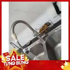 Vòi Xịt Tăng Áp Rửa Bát Xoay 360 Độ Kiểu Mới - Tiện Lợi và Hiệu Quả