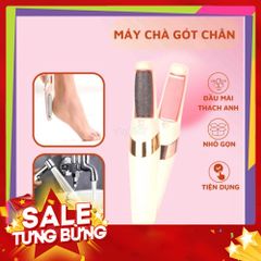 Máy chà gót chân tặng kèm đầu đá mài