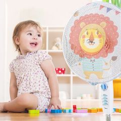 Lưới bọc quạt size to giữ an toàn cho bé