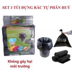 Túi Đựng Rác Tự Phân Hủy (Set 3 Cuộn) - Giải Pháp Bảo Vệ Môi Trường