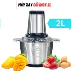 Máy Xay Thịt Cối Inox 2 Lít - Sắc Bén, Tiện Lợi Cho Mọi Nhà Bếp