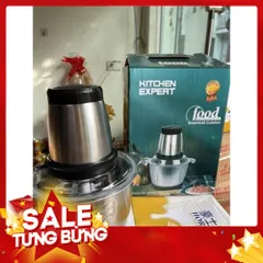 Máy Xay Thịt Cối Inox 2 Lít - Sắc Bén, Tiện Lợi Cho Mọi Nhà Bếp