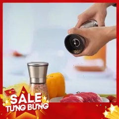 Lọ Xay Tiêu Mini Nắp Inox Cao Cấp - Tiện Lợi Cho Mọi Nhà Bếp