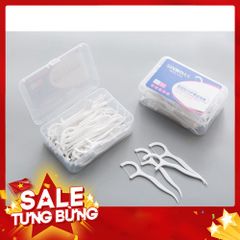 [FreeShip] Tăm chỉ nha khoa ,hộp 50 cây, sợ chỉ mảnh và chắc chắn