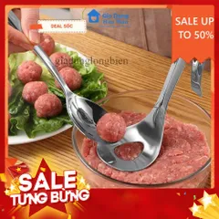 Thìa Nặn Thịt Viên, Làm Mộc, Nĩa Nặn Mộc Có Móc