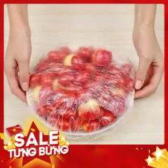 Túi100 Màng Bọc Thực Phẩm Túi Gấu Có Chun Co Giãn Tái Sử Dụng