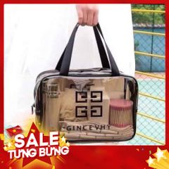 Sét 3 túi đựng đồ du lịch trong suốt đủ size tiện dụng