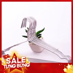 Bịch 9 móc Nhôm Treo Quần Áo Người Lớn Siêu Tiện Ích