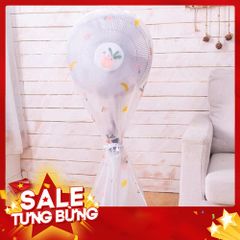 Bọc Quạt Cây Chống Bụi Chùm To Rộng - Mẫu Mới Tiện Lợi
