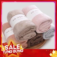 Khăn Tắm Bông Hàn Quốc Cao Cấp - Xuất Xứ Hàn Quốc, Khổ Rộng 70 x 140 cm