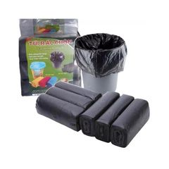 Combo 3 cuộn túi đựng rác đen tự phân hủy