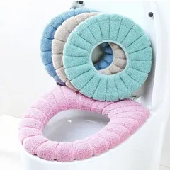 Lót Nỉ Bồn Cầu - Thảm Vệ Sinh Chống Trượt, Ấm Áp và Thoải Mái