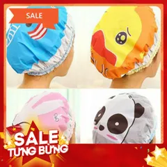 Mũ chụp tóc khi tắm bảo vệ tóc khỏi nước và hóa chất trong quá trình tắm, rửa mặt