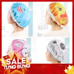 Mũ chụp tóc khi tắm bảo vệ tóc khỏi nước và hóa chất trong quá trình tắm, rửa mặt