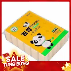 Giấy Vệ Sinh Gấu Trúc Bịch 36 Cuộn - Siêu Dai, Không Chất Tẩy Trắng, An Toàn Cho Gia Đình