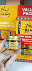 Tiger Balm Red 18g Cù Là Con Hổ Dạng Hũ Nhỏ Gọn