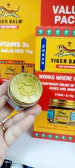 Tiger Balm Red 18g Cù Là Con Hổ Dạng Hũ Nhỏ Gọn