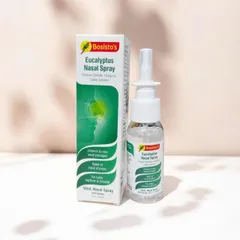 Xịt Mũi Bosisto's 50mL Eucalyptus Saline Nhập Khẩu Chính Hãng