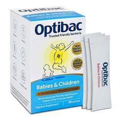 Men Vi Sinh Optibac Babies & Children [Hộp : 30 gói] - SP Chuẩn UK