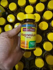 Viên uống bổ sung Magie Magnesium Oxide 250mg 100 viên Nature Made [Hàng Mỹ]
