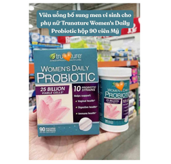 Viên uống men vi sinh Women's Daily Probiotic 90 viên của Mỹ