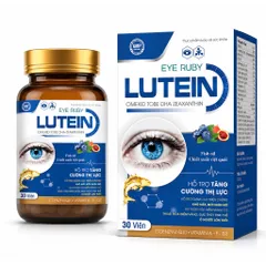 Viên uống bổ mắt Eye Ruby Lutein Omekid Tobe DHA Zeaxanthin (Hộp 30 viên) Hỗ trợ giúp tăng cường thị lực
