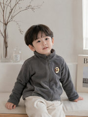 Hàng QC - Áo khoác lông nhung gấu cute đáng yêu ấm áp thu đông phong cách hàn quốc cho bé