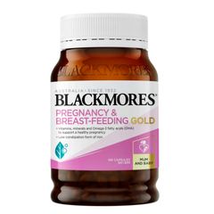 Vitamin Tổng Hợp Blackmores Pregnancy & Breastfeeding Gold - Dinh Dưỡng cho Mẹ Bầu & Mẹ cho Con Bú - Hỗ Trợ Sự Phát Triển cho Thai Nhi