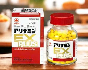 Viên Uống Arinamin EX Plus 270 Viên Nhật Bản Chính Hãng | Bổ Sung Vitamin B Hỗ Trợ Giảm Mỏi Vai Gáy, Tê Bì Tay Chân