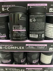 Sports Research Vitamin B Complex - Viên Uống Bổ Sung Vitamin B Sports Research Advanced 180v