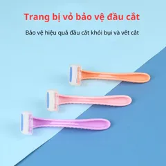 Dao Cạo Lông Vùng Kín Bikini Chống Xướt Thiết Kế Mới Dụng Cụ Cắt Tỉa Râu Lông Nách Chân Tay Chuyên Dụng - T515