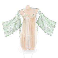Đồ Ngủ Gợi Cảm Cosplay Cổ Trang Trung Hoa Ren Xuyên Thấu Sexy Quyến Rũ Set Hán Phục Hanfu Xẻ Tà Thanh Lịch Cao Cấp - N385