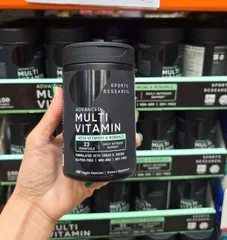Viên Uống Bổ Sung Vitamin Tổng Hợp Multivitamin Sports Research 180v