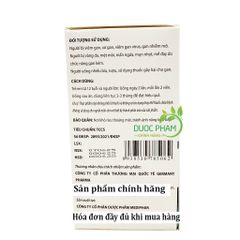 Viên uống Cà gai leo xạ đen giải độc gan vỉ 60 viên, giúp bổ gan, hạ men gan, tăng cường chức năng gan, bảo vệ gan