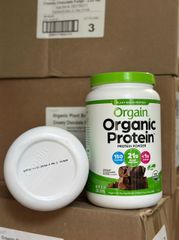 Bột Protein Hữu Cơ Orgain Organic Protein 920g - 21g Protein Thực Vật [Vegan] - Hàng nội địa USA