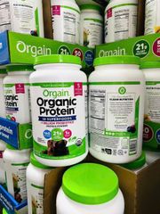 Bột Protein Hữu Cơ Orgain Organic Protein 1.22 kg - 21g Protein Thực Vật [Vegan] - Hương Vanilla Bean & Chocolate - Hàng nội địa USA