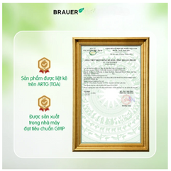 Siro bổ sung Betacarotene và Vitamin D3 giúp tăng đề kháng cho bé Brauer Baby & Child Immunity Support 100ml