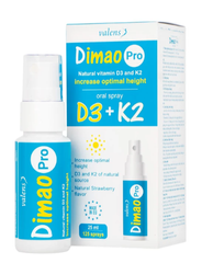 Chai xịt giúp tăng cường hấp thu canxi Dimao Pro Oral Spray D3 + K2 Valens (25ml)